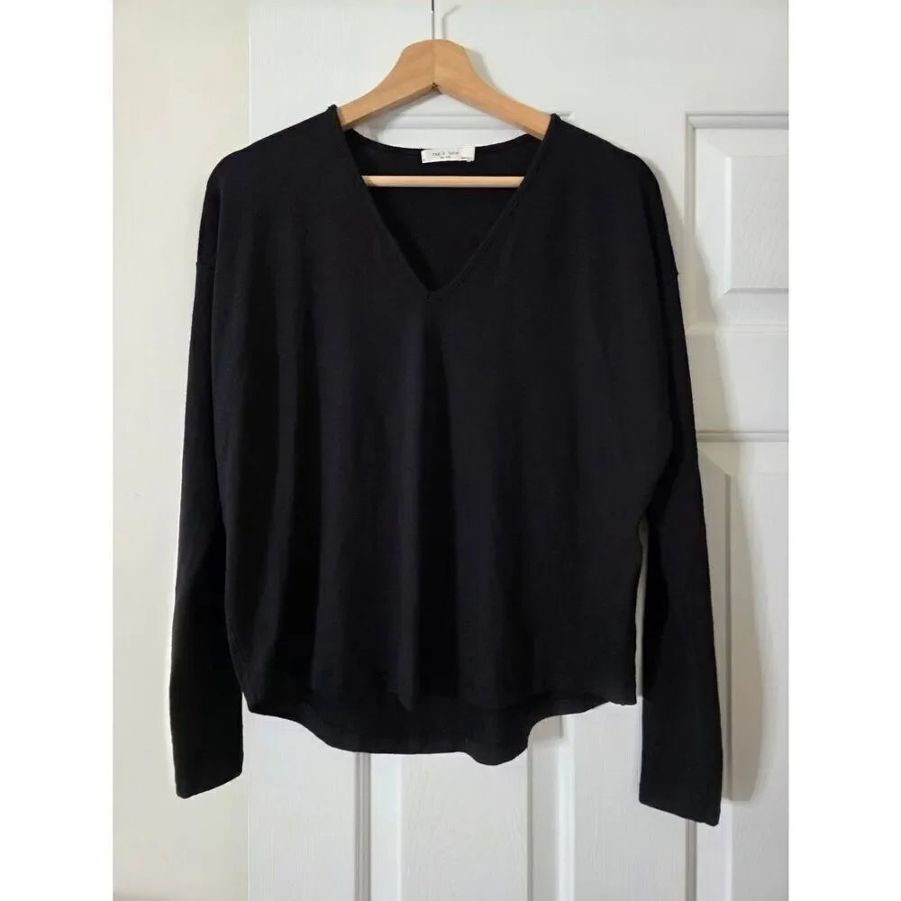 Rag and bone Black Knit Sweater Top XS